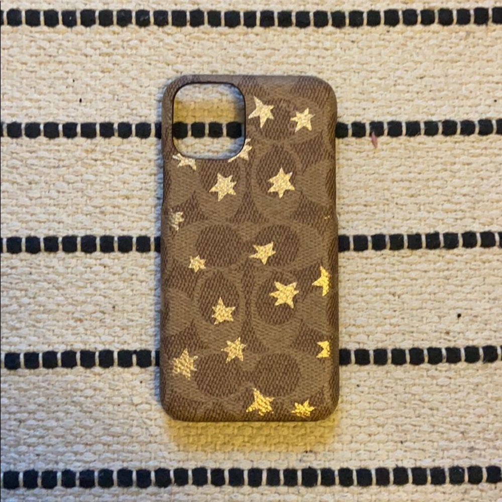 Coach iPhone case. Too small for my iPhone 11